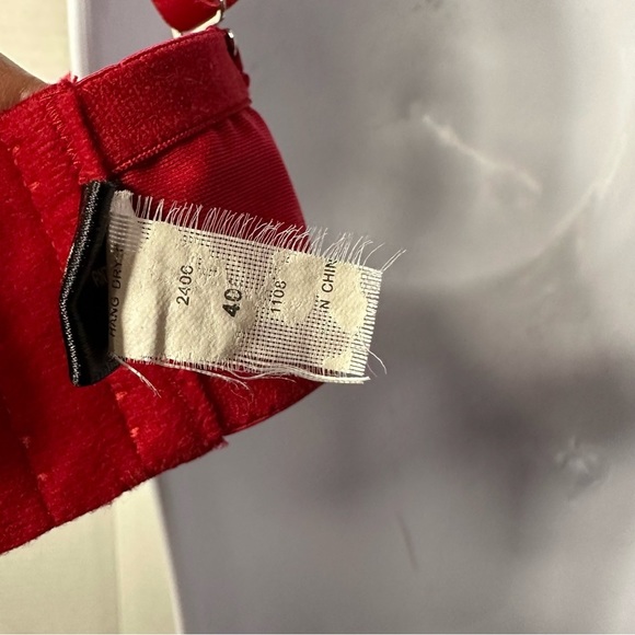 Fredericks of Hollywood Sz 40 Red Bra - Picture 6 of 6